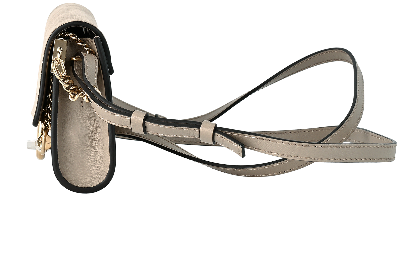 Mini Faye, &pound;295, Handbags, Taupe, Leather, Bottom view